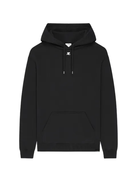 Courrèges front-logo hoodie
