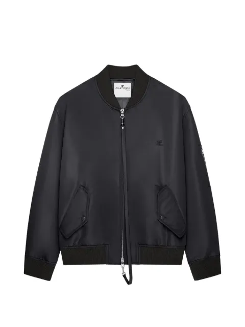 Courrèges nylon bomber jacket