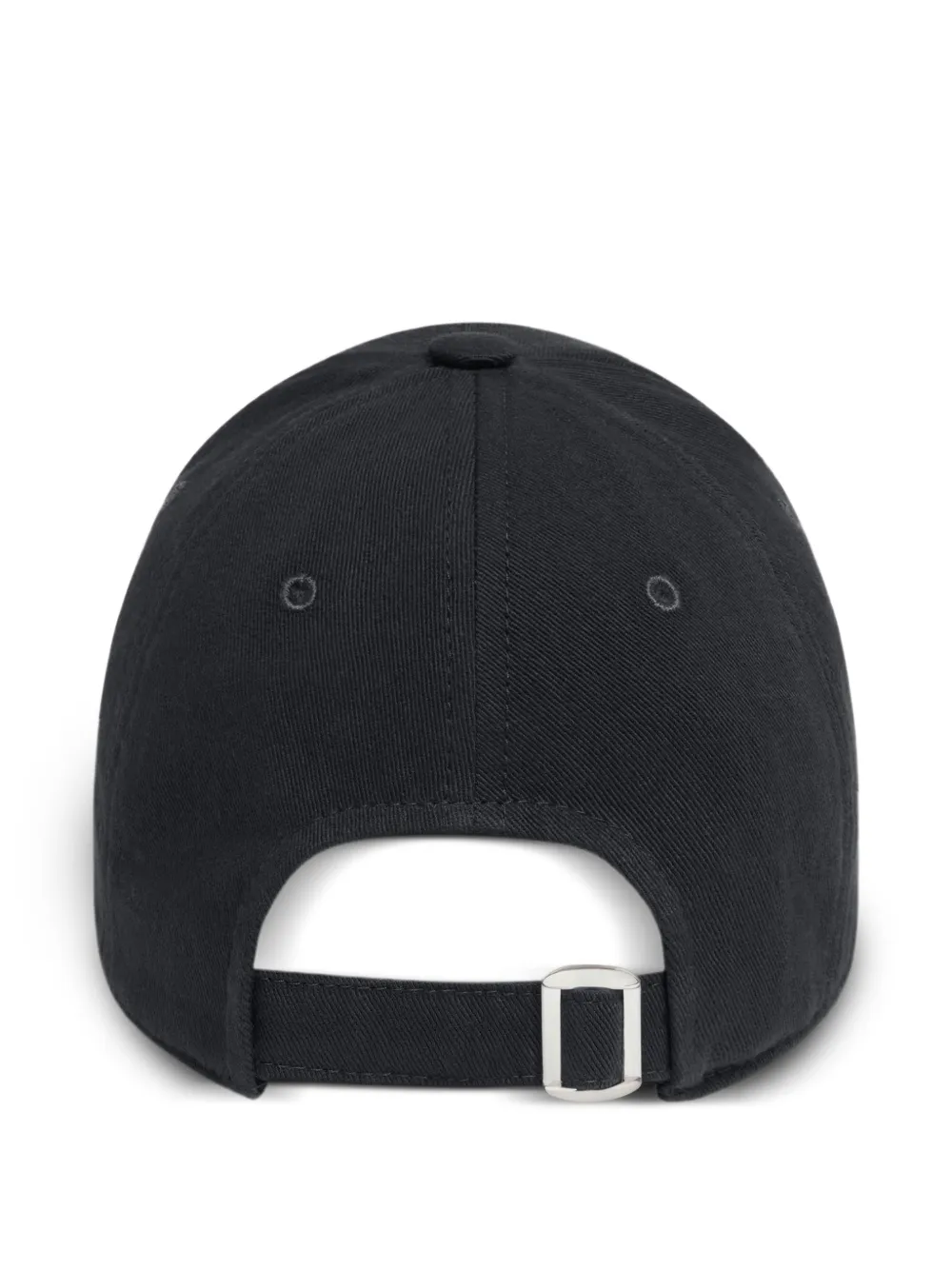 Courrèges Pet met geborduurd logo Zwart