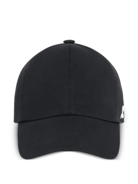 Courrèges logo-embroidered cotton cap