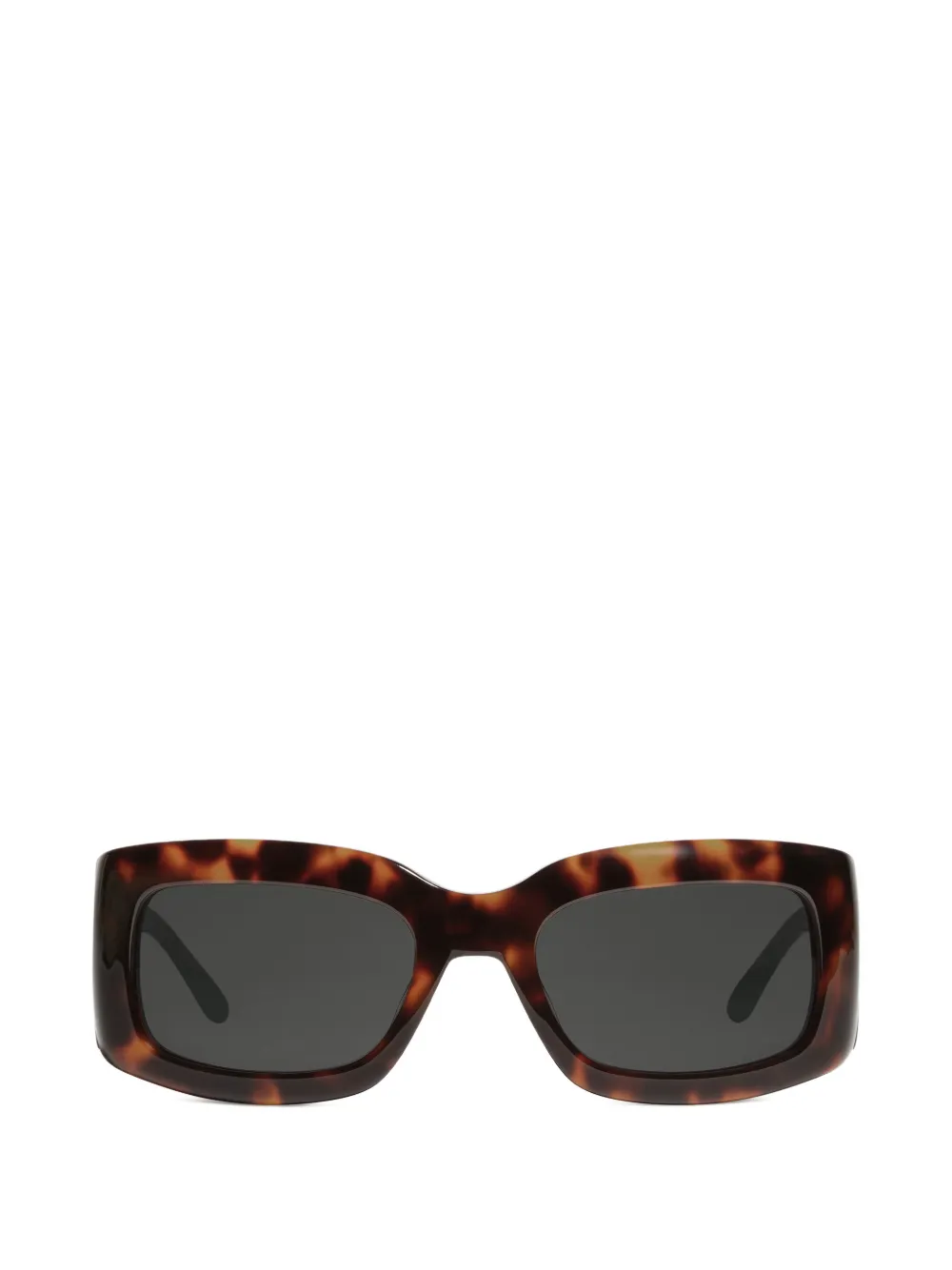 Courrèges 69 tortoiseshell-effect sunglasses - Marrone