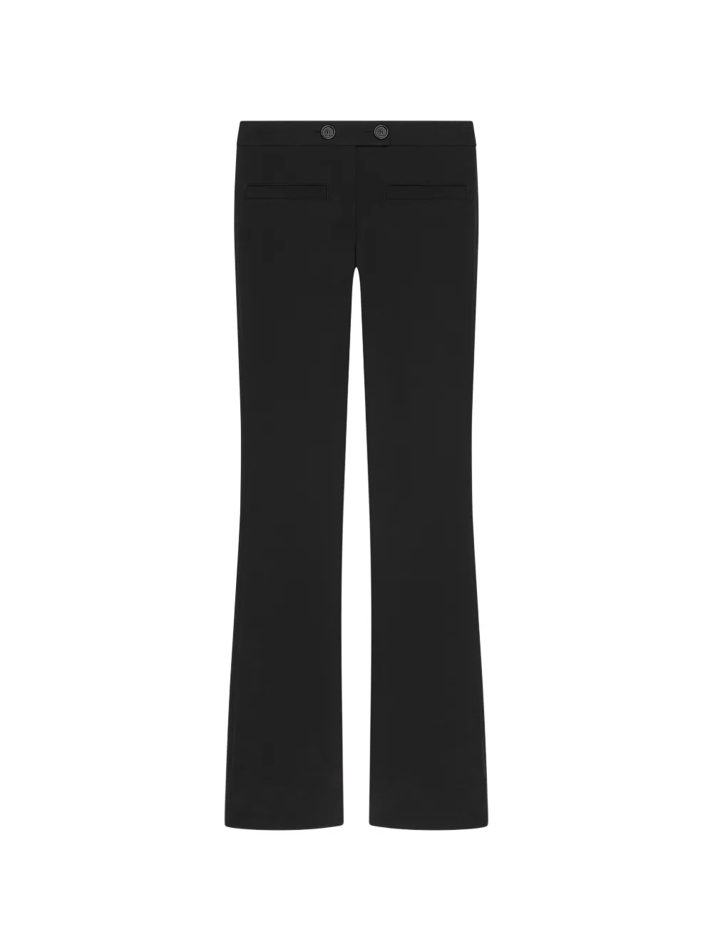 Courrèges Ausgestellte Hose - Schwarz