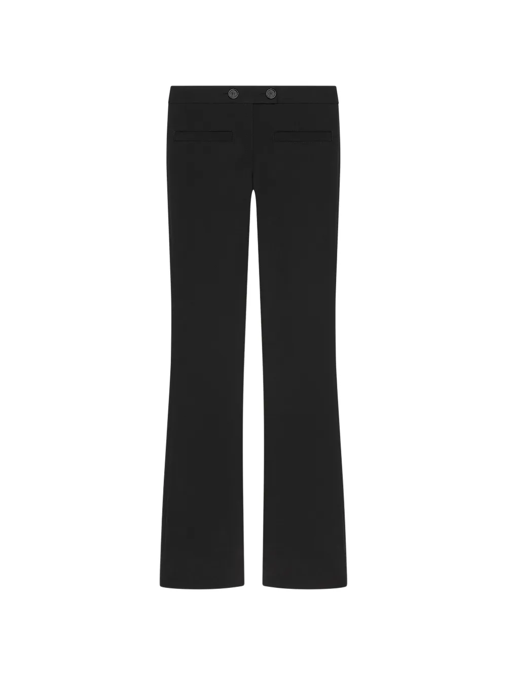 Courrèges Flared broek Zwart