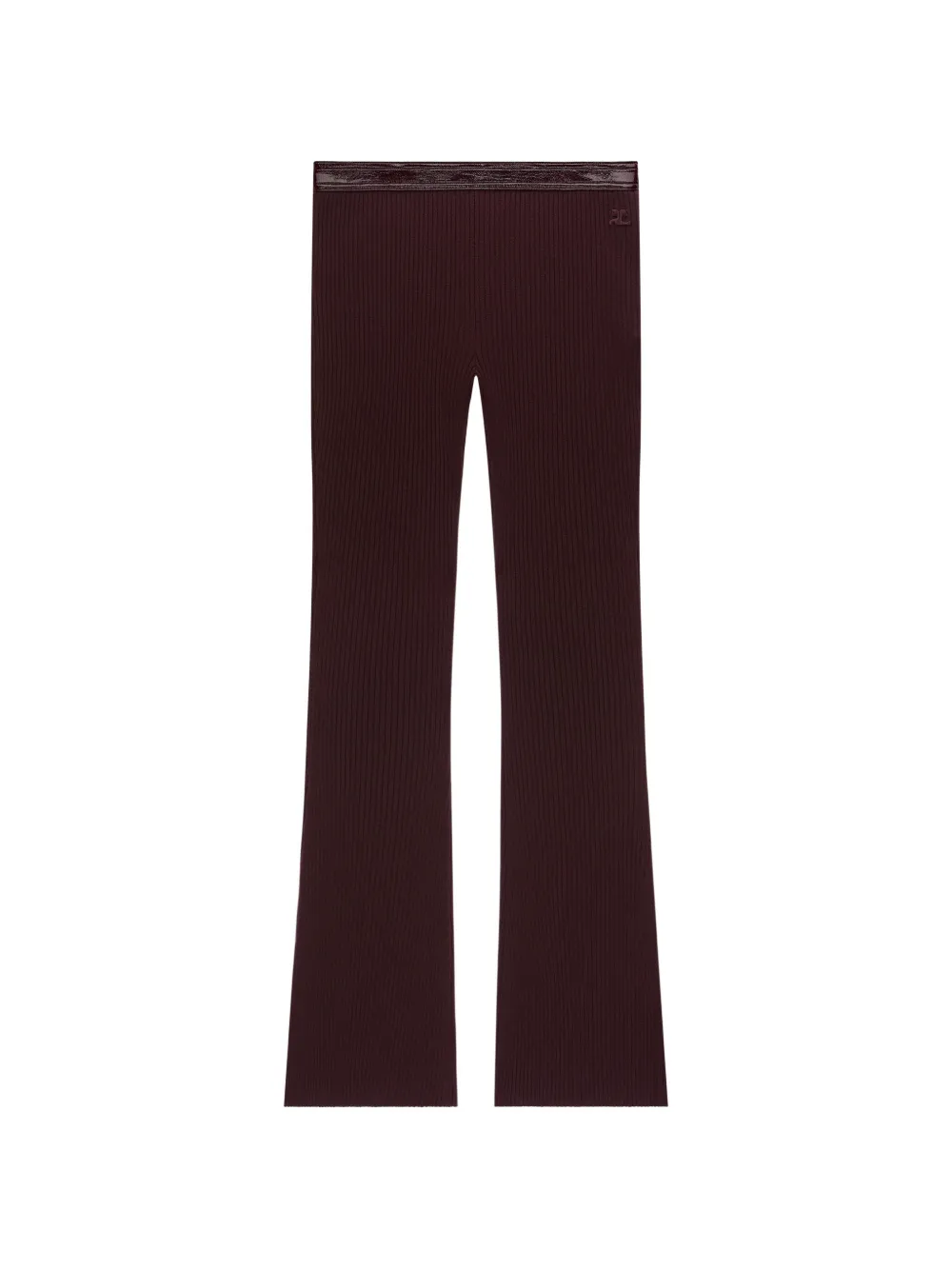 Courrèges Pantaloni a coste - Viola