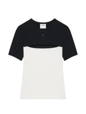 Courrèges ロゴパッチ Tシャツ | ホワイト | FARFETCH JP