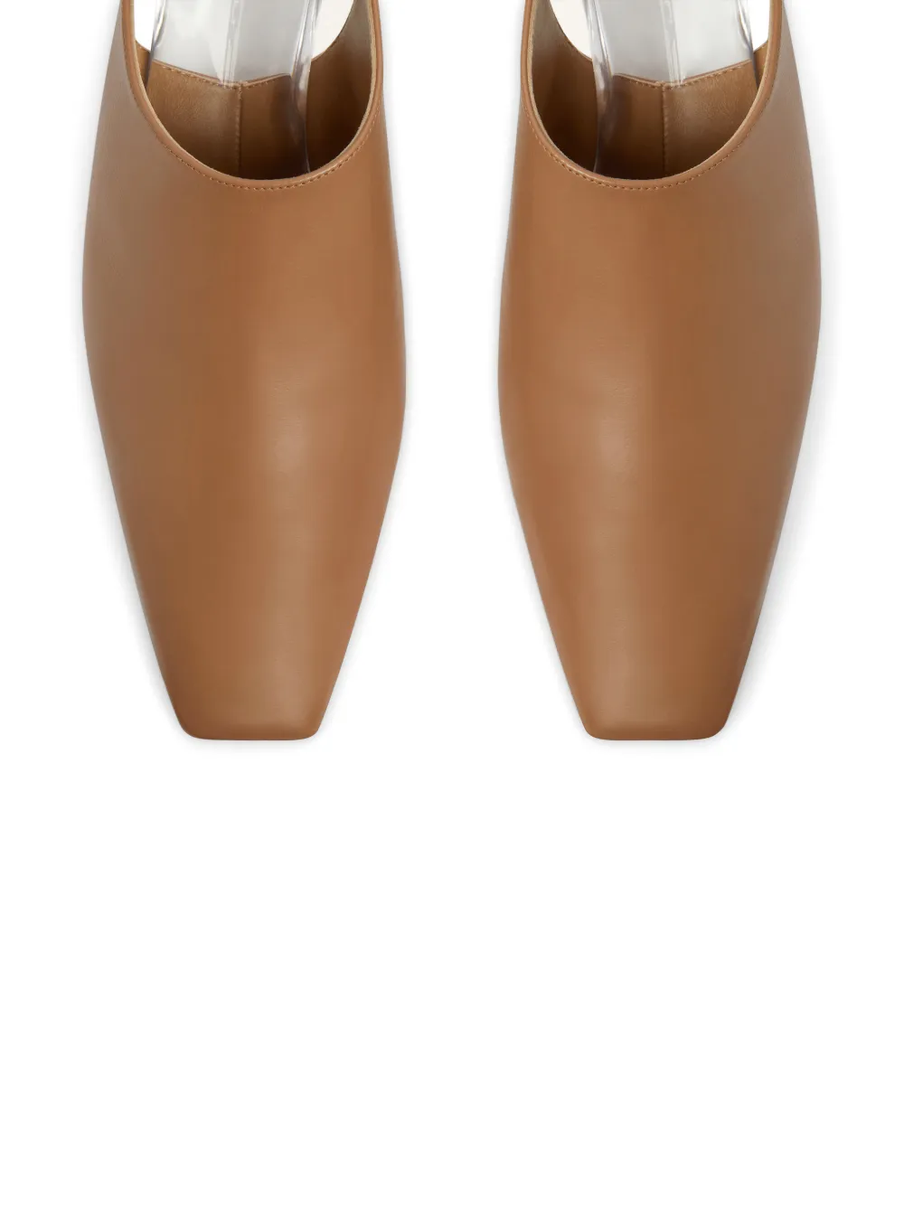 Courrèges Slingback pumps met kitten hak Beige