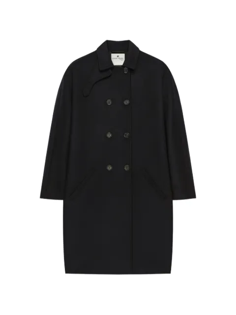 Courrèges double-breasted oversized coat