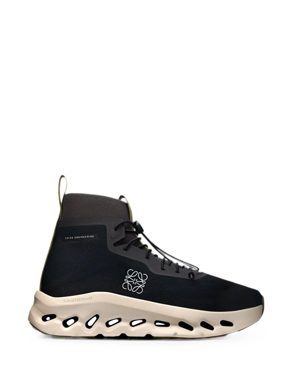 On x Loewe Cloudtilt Hi sneakers Zwart