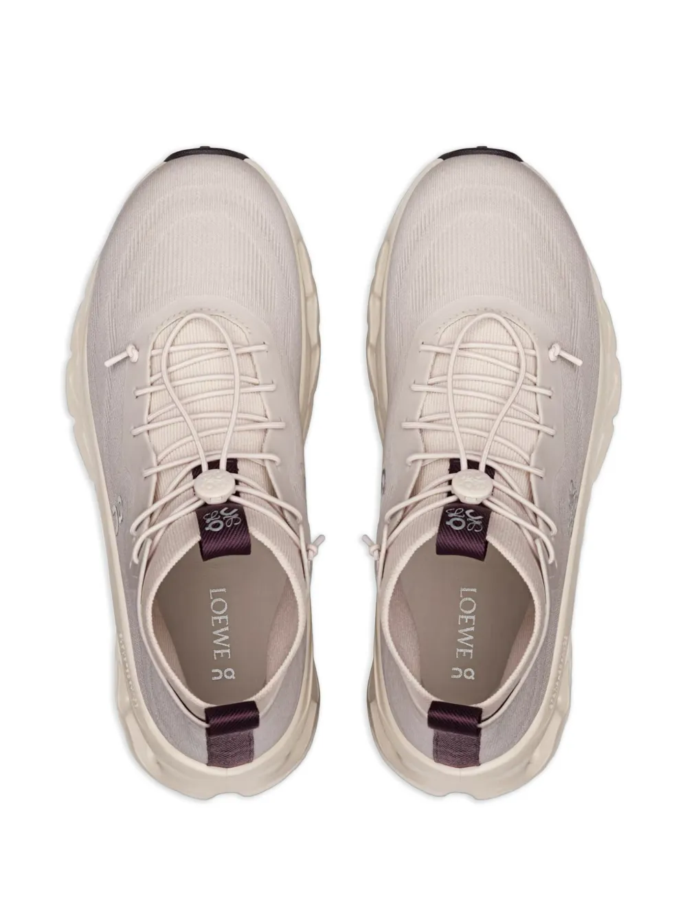On x Loewe Cloudtilt Hi sneakers Beige