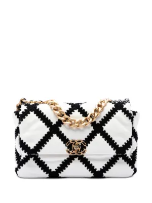 CHANEL Pre-Owned 2005-2006 キャンバス カメリア ココマーク No.5