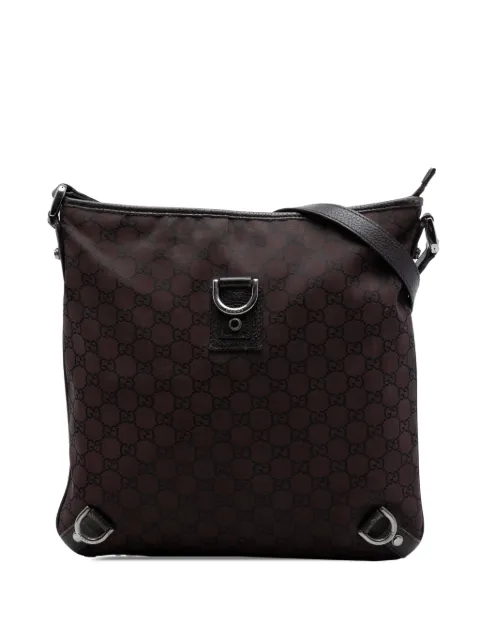 Gucci Pre-Owned 2016-2026 GG Nylon Abbey D Ring crossbody bag