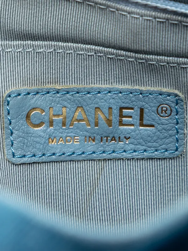 CHANEL Pre-Owned 2016-2017 Large Denim Urban Spirit Backpack