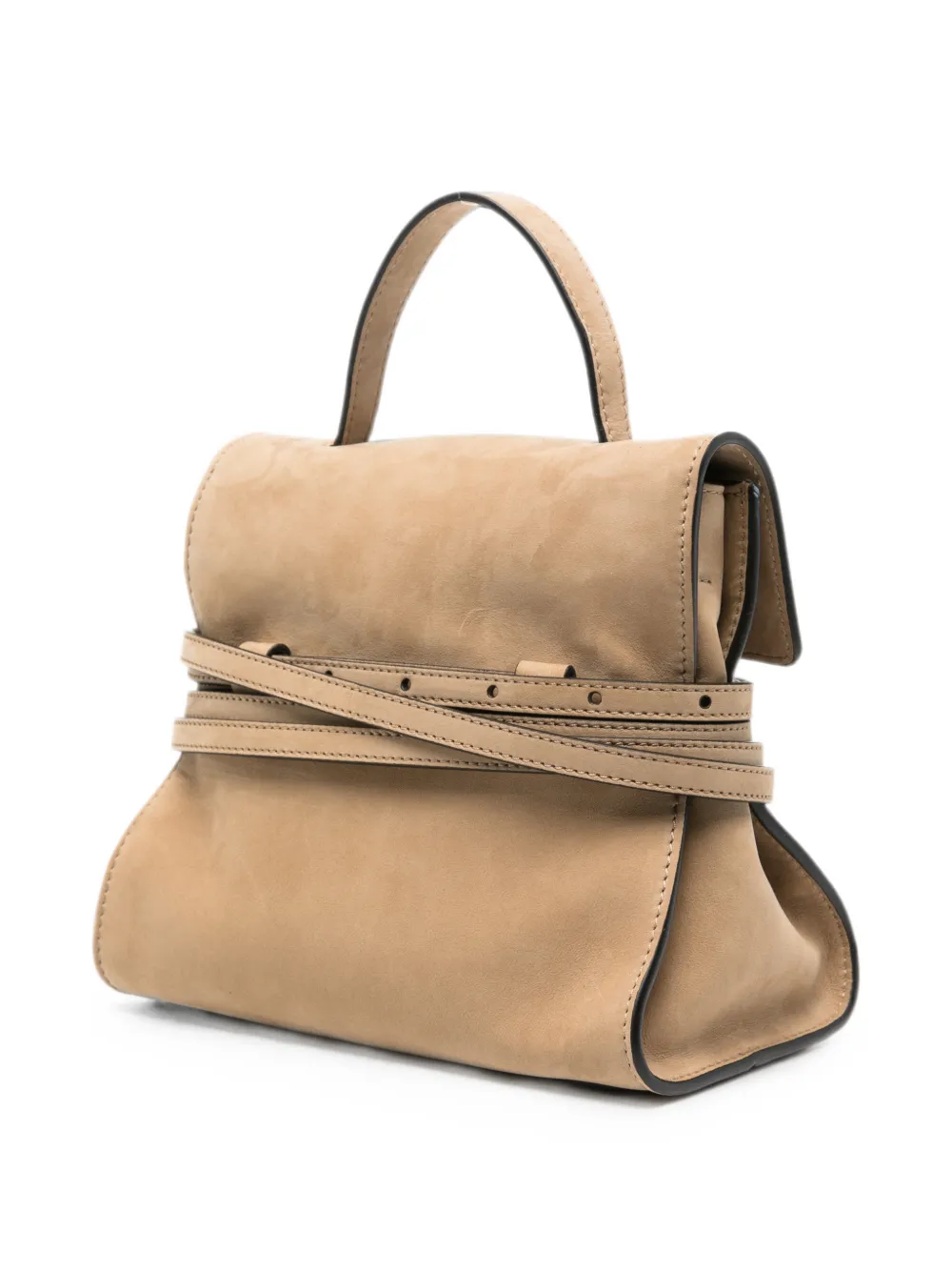 Moschino Kleine Tie Me shopper Beige