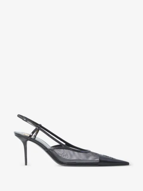 Saint Laurent Renée Cassandre slingback pumps
