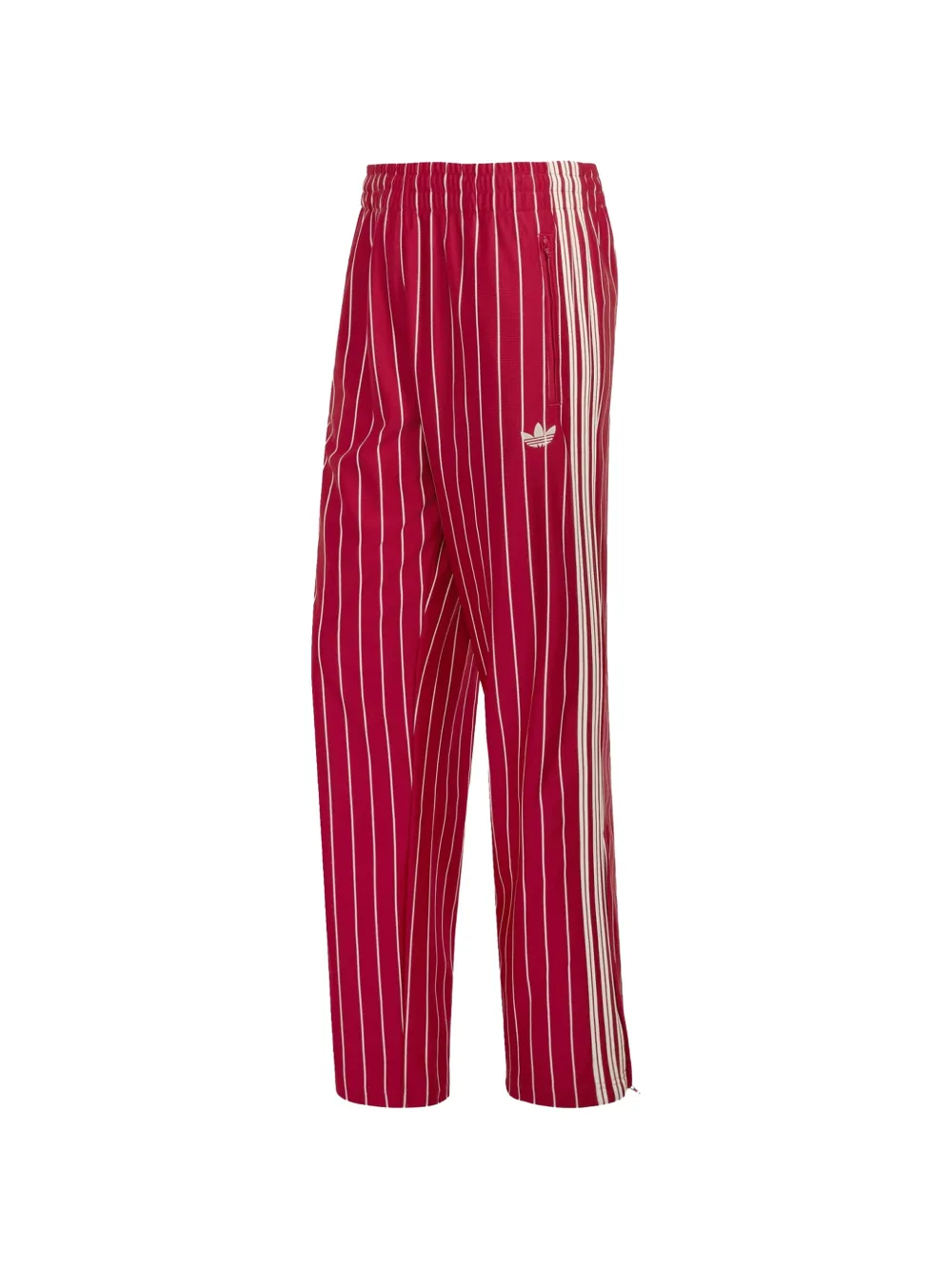 adidas Firebird pinstriped track pants - Rosso