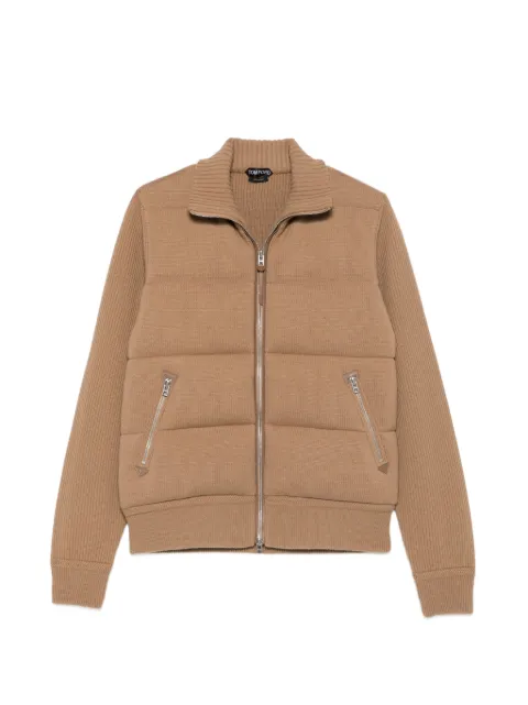 TOM FORD quilted ribbed jacket