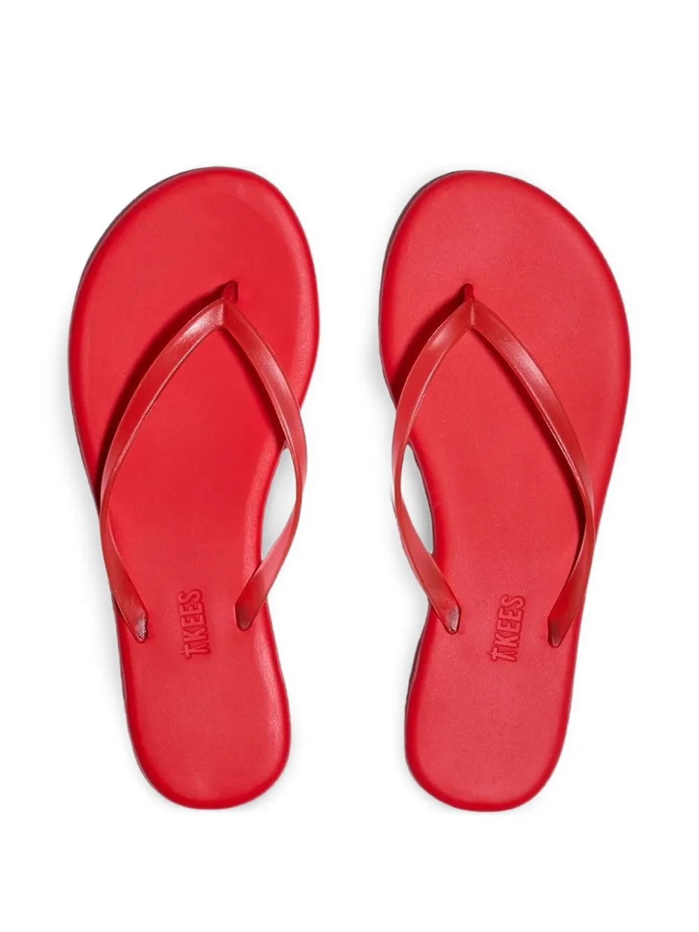 Tkees Aqua teenslippers Rood