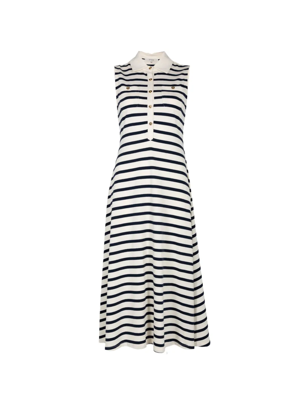 FRAME Sea Breeze midi dress - Blu