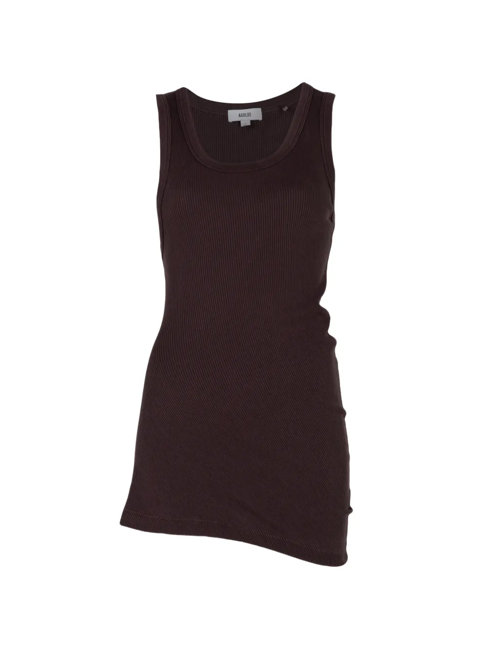 AGOLDE Twisted Poppy tank top - Marrone