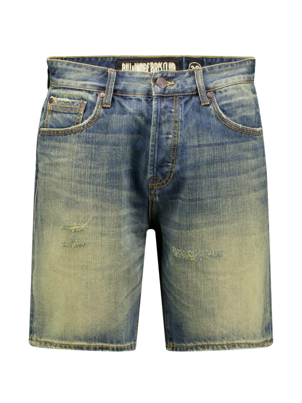 Billionaire Boys Club Pulsar distressed-finish shorts - Blu