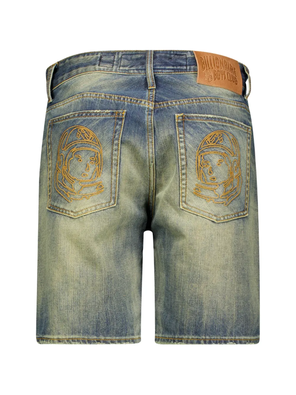Billionaire Boys Club Pulsar shorts met gerafelde afwerking Blauw
