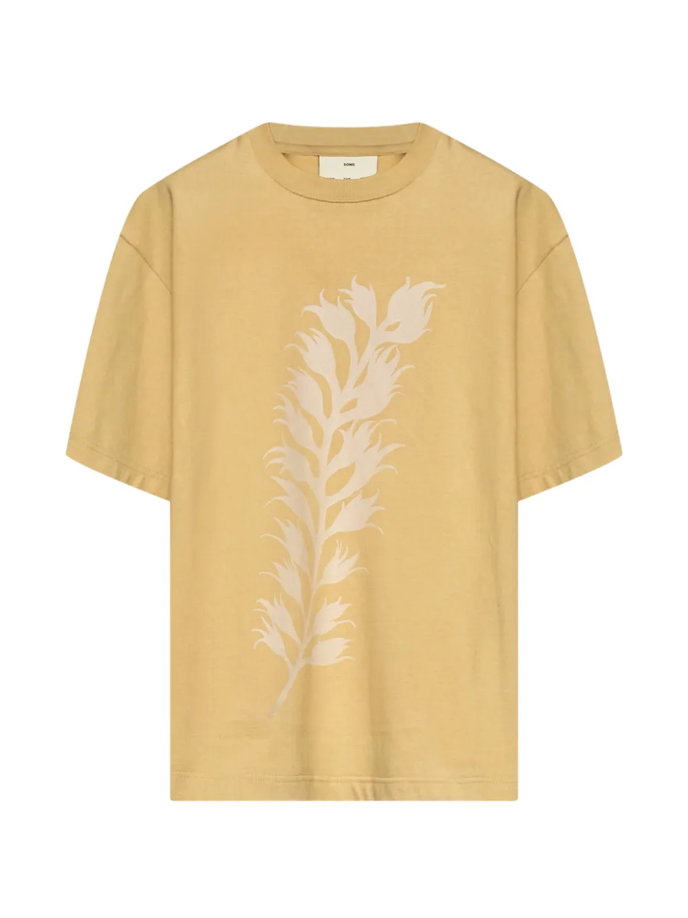 Song For The Mute fern-print T-shirt - Giallo