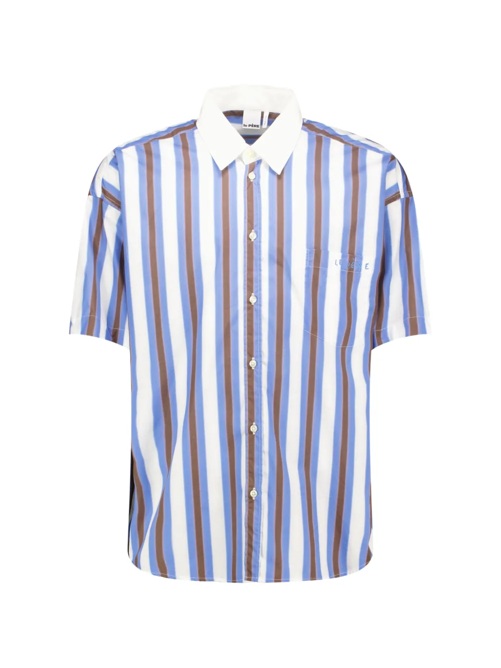 Le Pere striped shirt - Blau