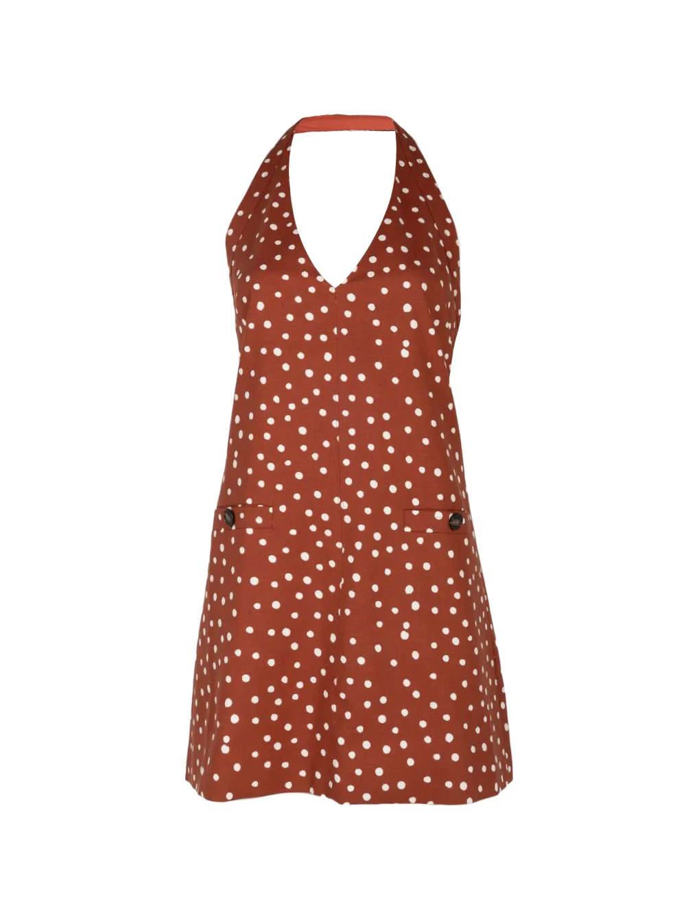 Tanya Taylor Natalie mini dress - Marrone