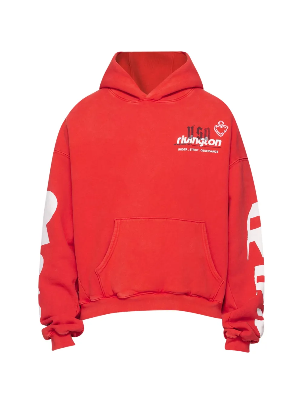 RIVINGTON ROI REBIS Membership USO Hoodie - Rot