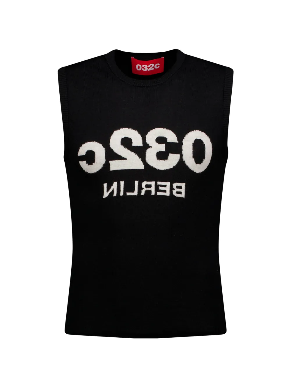 032c Hollywood to Berlin Selfie tank top - Nero