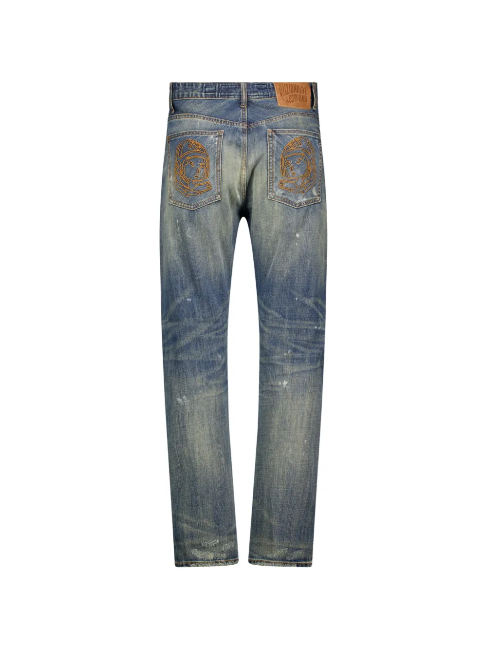 Billionaire Boys Club Challenger Heart Fit jeans Blauw