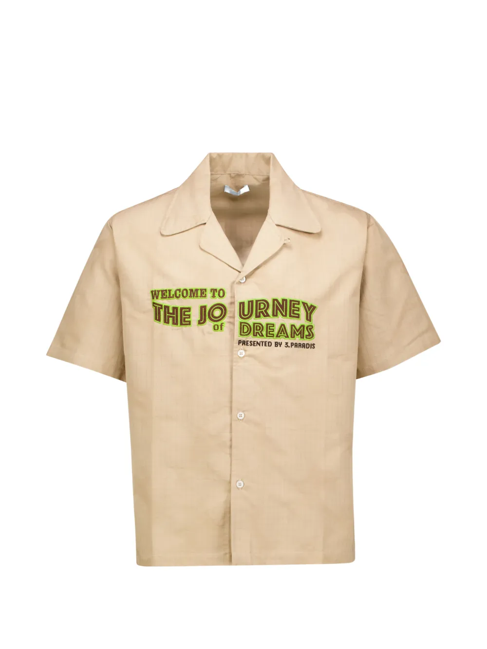 3.PARADIS Journey of Dreams ripstop shirt - Toni neutri