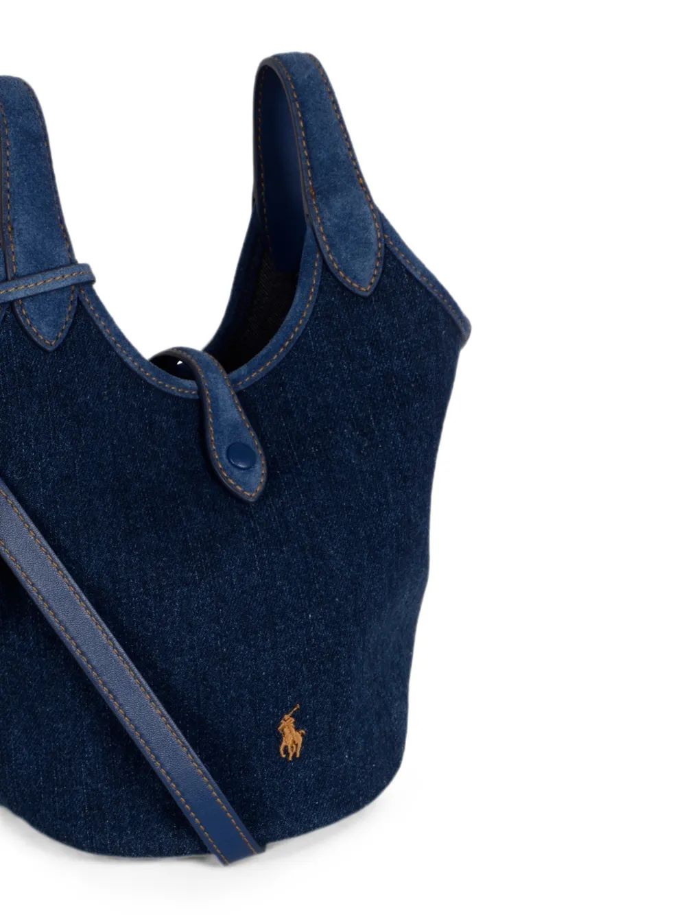 Polo Ralph Lauren Polo Play denim shopper Blauw