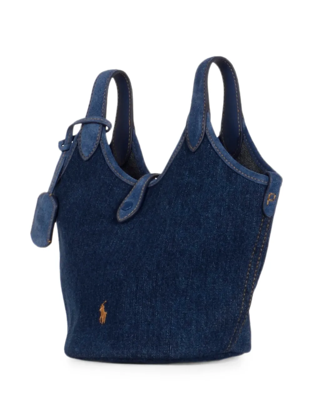 Polo Ralph Lauren Polo Play denim shopper Blauw