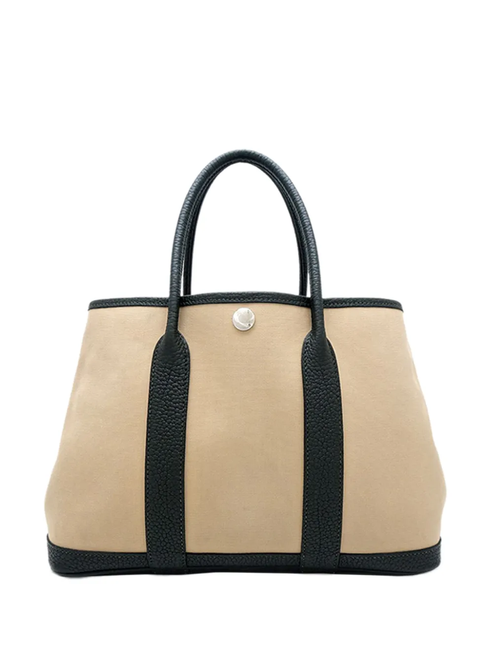 Hermès Pre-Owned 2000-2020 Toile and Negonda Garden Party 30 tote bag - Verde