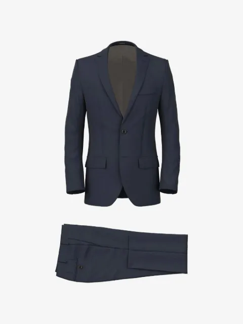 Al Duca D’Aosta 1902 single-breasted notch-lapel suit