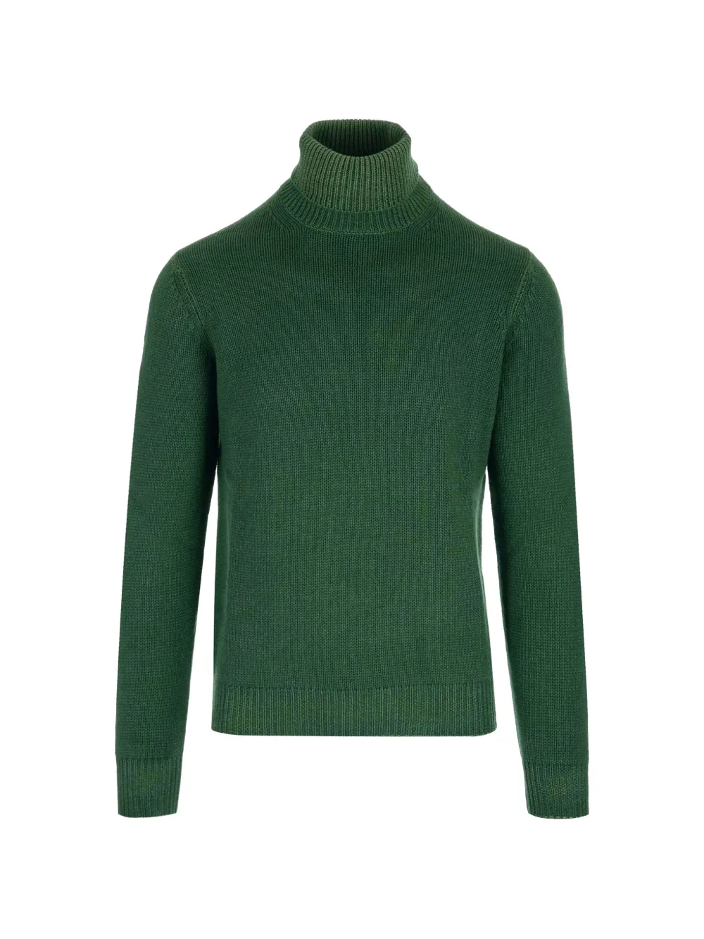 Al Duca D’Aosta 1902 ribbed-knit roll-neck sweater - Grün