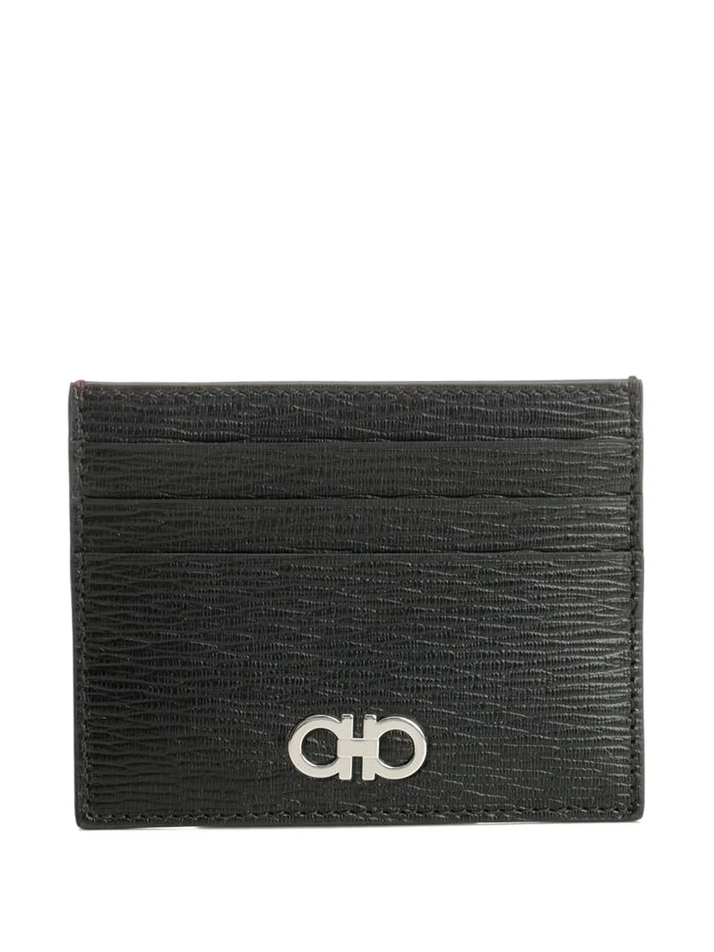 Ferragamo Gancini cardholder - Nero