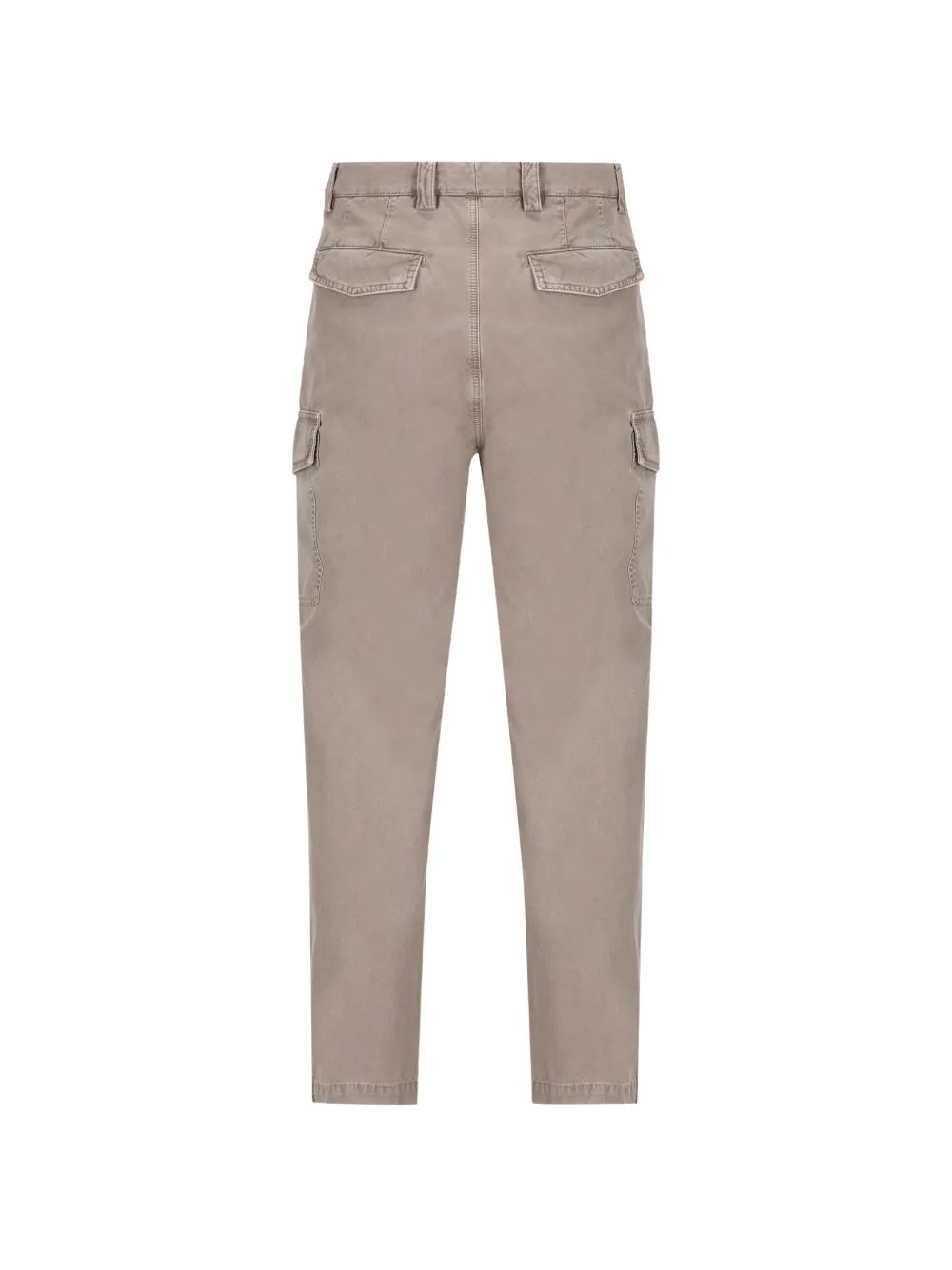 Brunello Cucinelli Cargo broek van katoenen twill Grijs