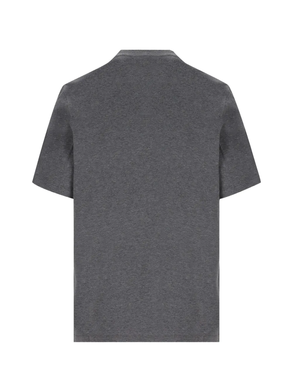 Brunello Cucinelli T-shirt met geborduurd logo Grijs