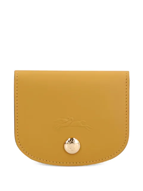 Longchamp Épure logo-embossed card holder