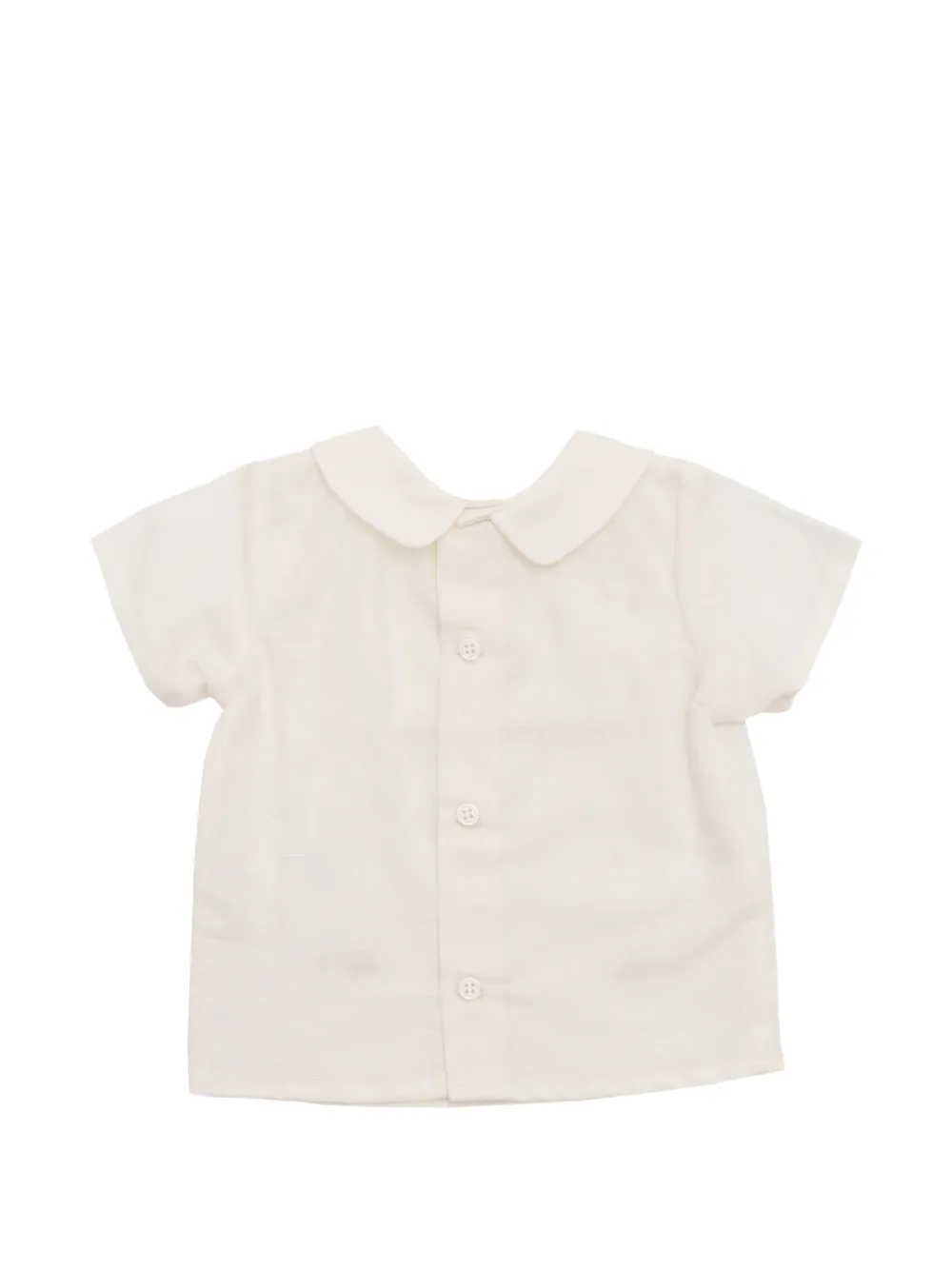 Paz Rodriguez Area geplooide blouse Beige