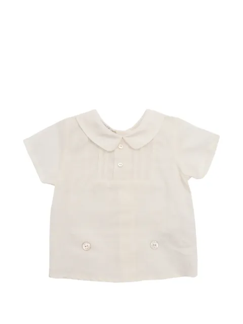 Paz Rodriguez Area pintuck-pleat blouse