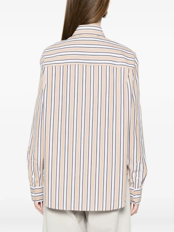 Charles Jeffrey Loverboy ストライプシャツ Charles Jeffrey Loverboy Hold Me ストライプ シャツ | ニュートラル