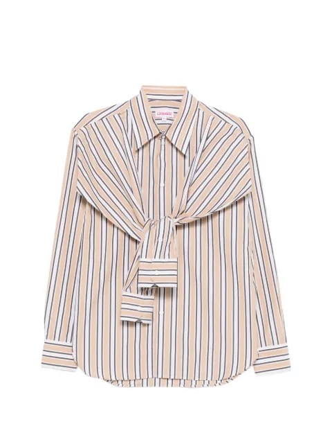 Charles Jeffrey Loverboy Hold Me stripe-pattern shirt