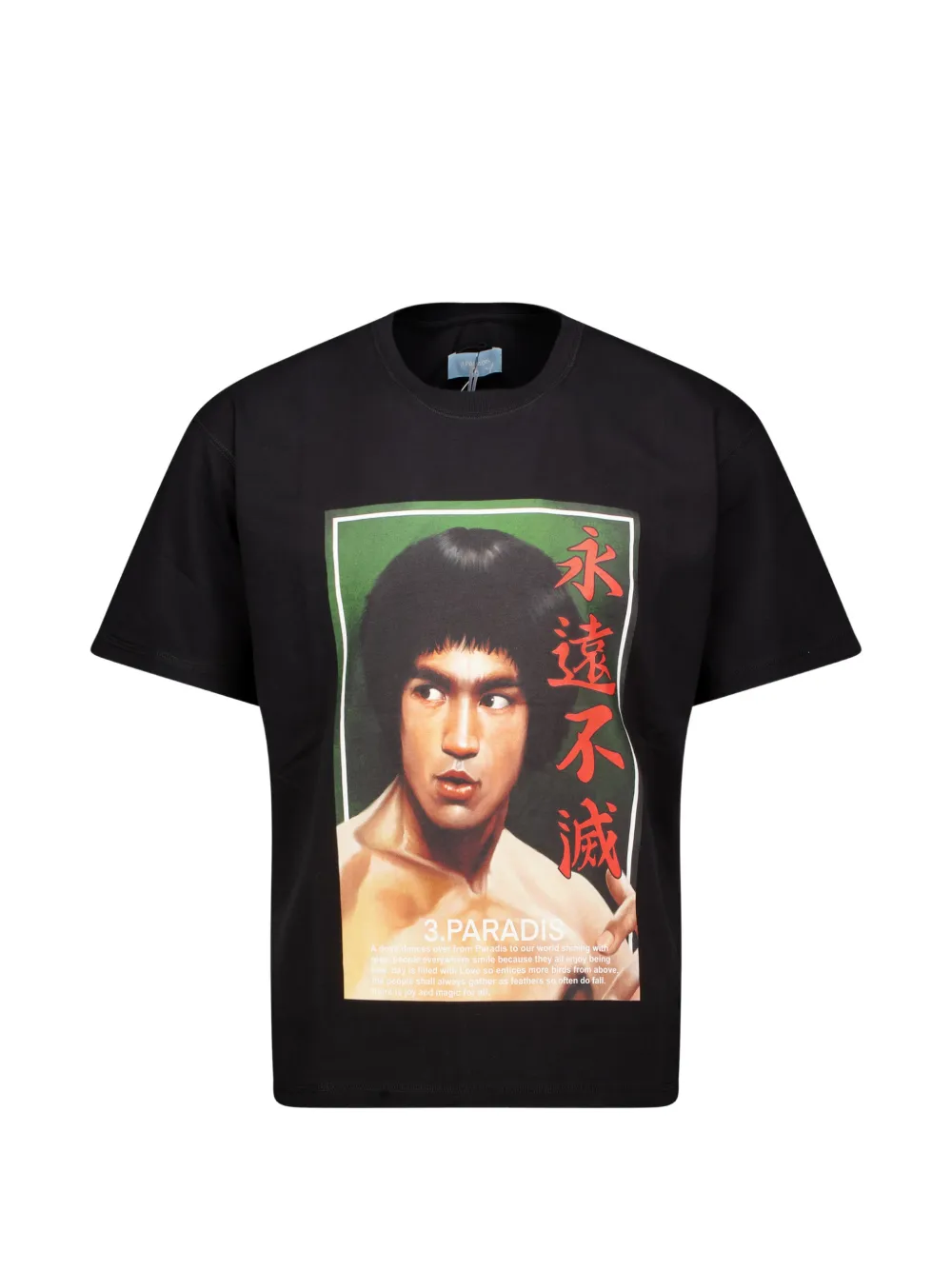 3.PARADIS x Bruce Lee T-shirt - Nero