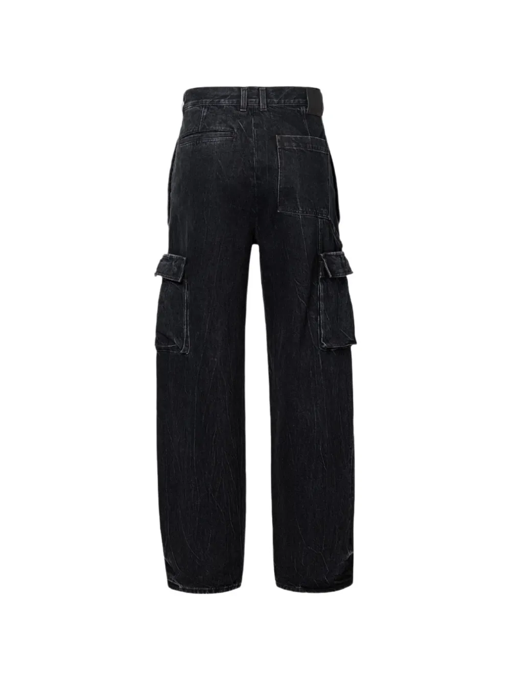 Le Pere Peek-A-Boo cargo broek Zwart