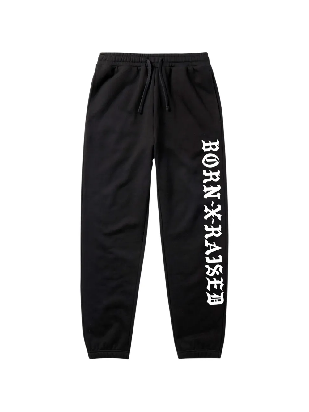 Bornxraised Logo-print Track Pants In Black