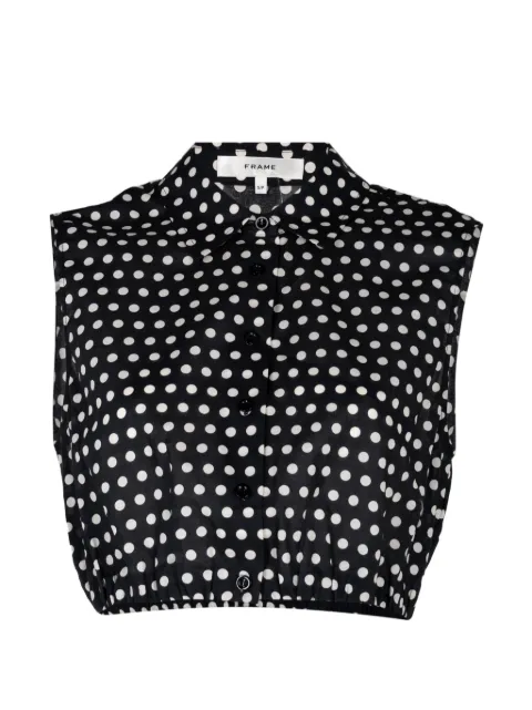 FRAME polka-dot shirt