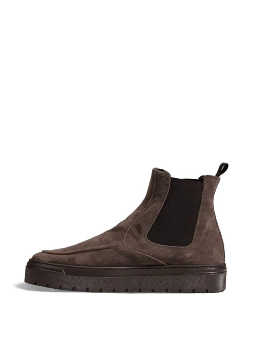 Antony Morato suede Chelsea boots Bruin